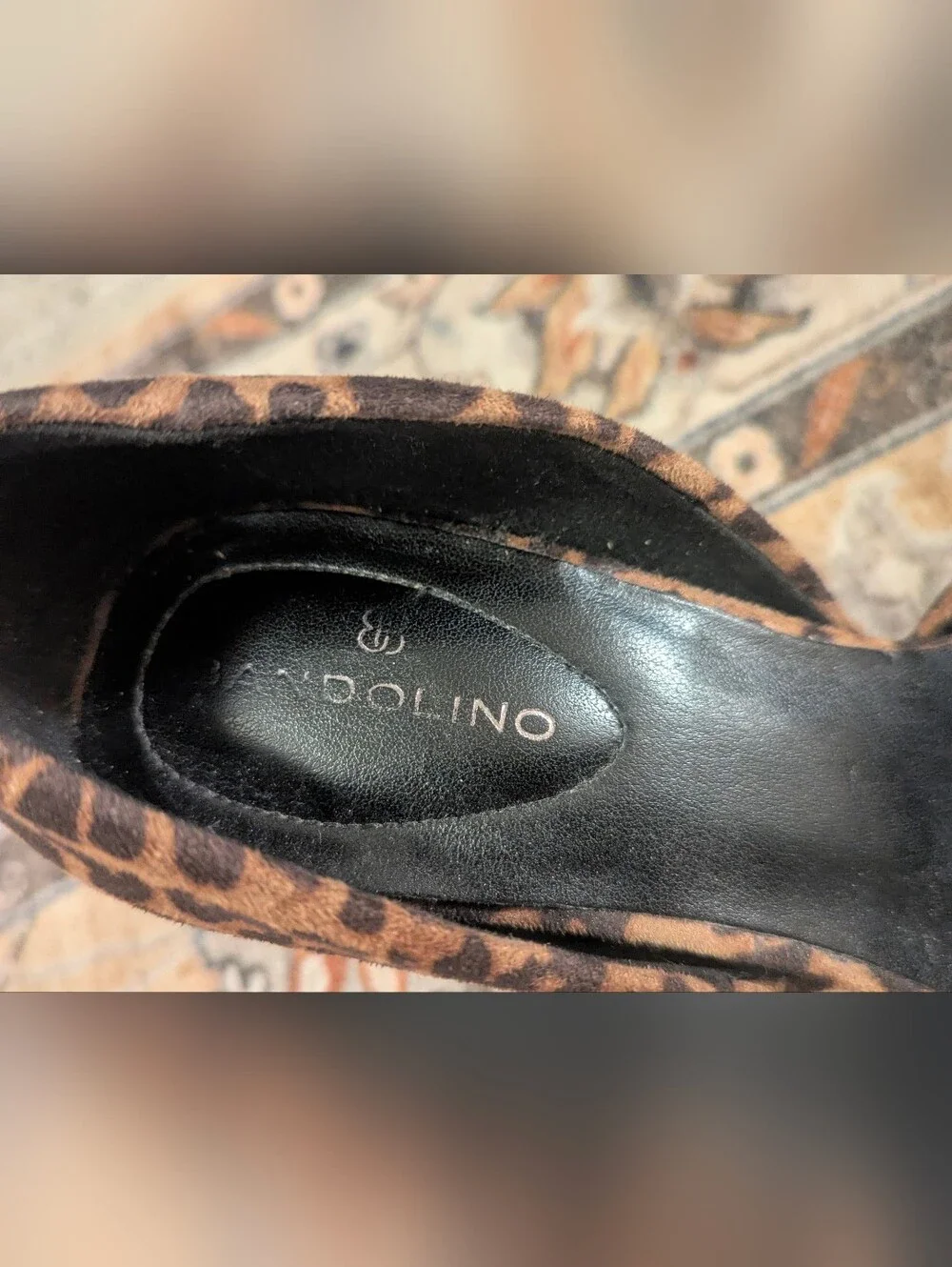 Leopard Print Pointed-Toe Women's Pumps